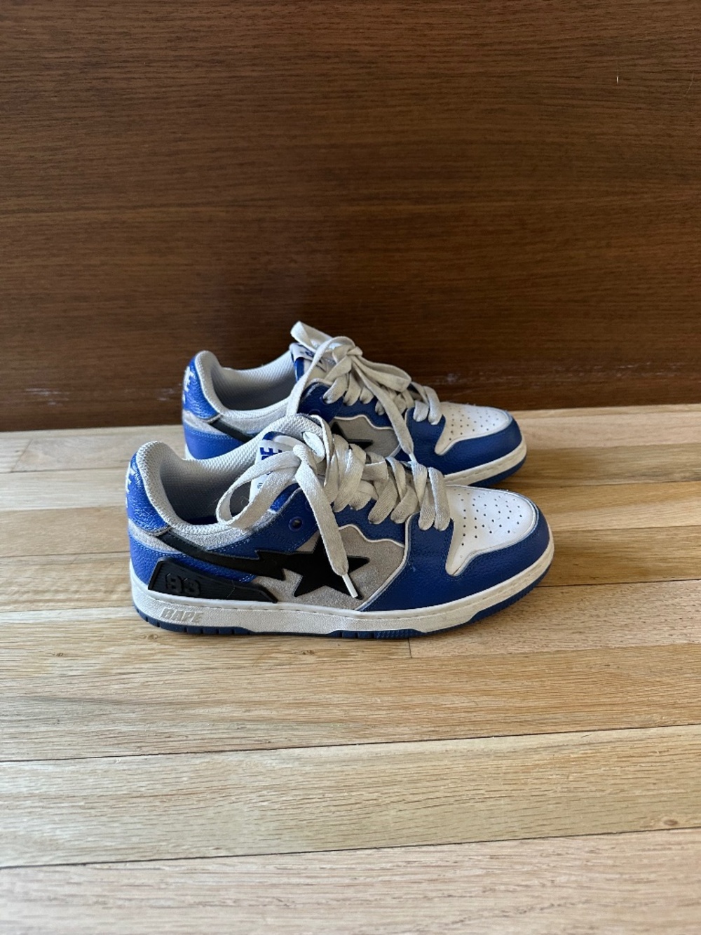 Bape sk8sta blue sneakers